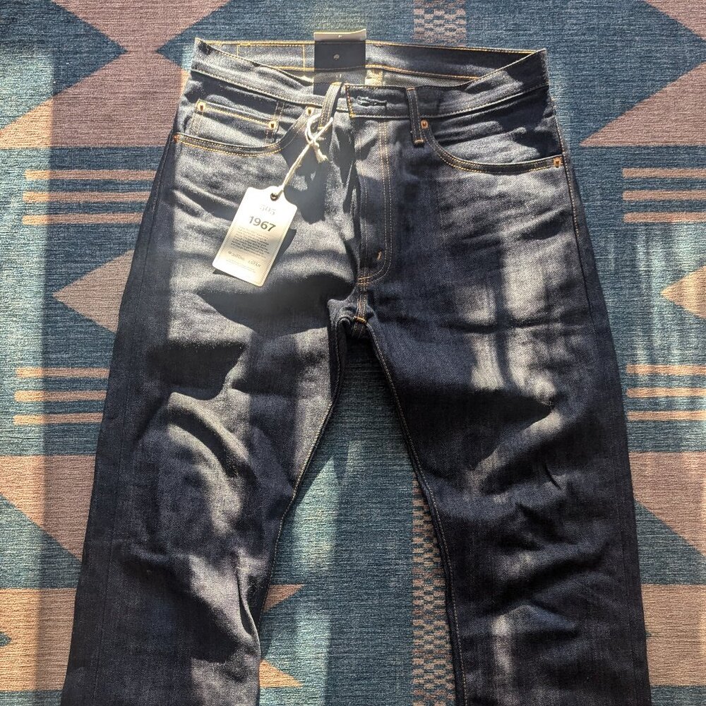 LEVIS VINTAGE CLOTHING 1967 505 Made in Japan Selvedge